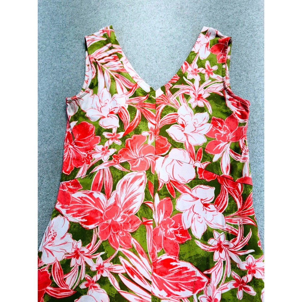 Cuddl Duds Petite XS Floral Sleeveless Jumpsuit Wide Leg Pink Stretch Lounge